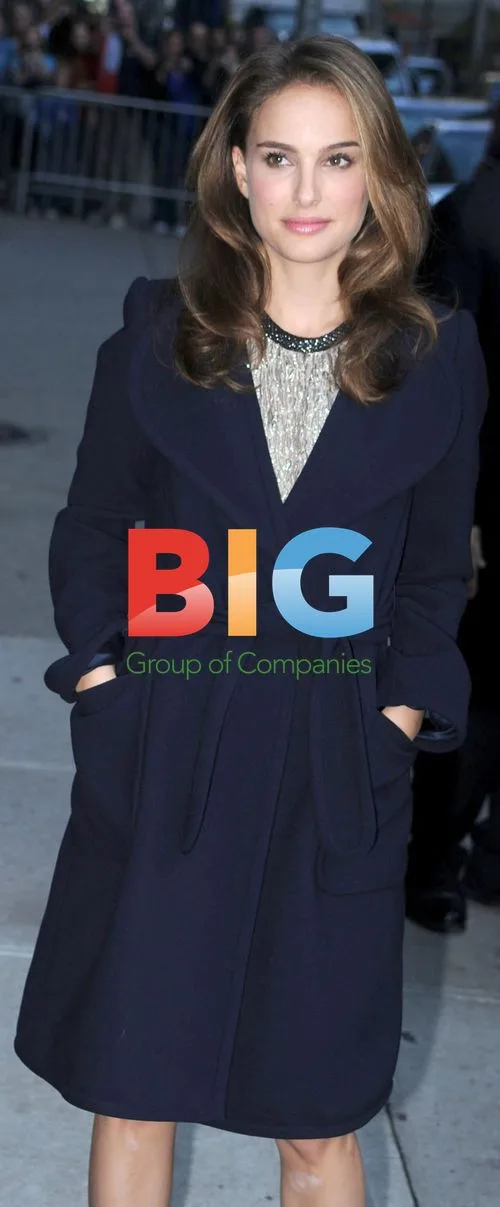 Natalie Portman visits 'Late Show' in NYC