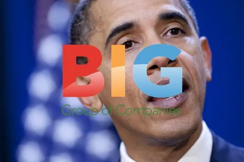 Obama with Stitches in Lip