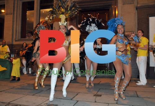 Soap stars at Viva Brasil in Liverpool