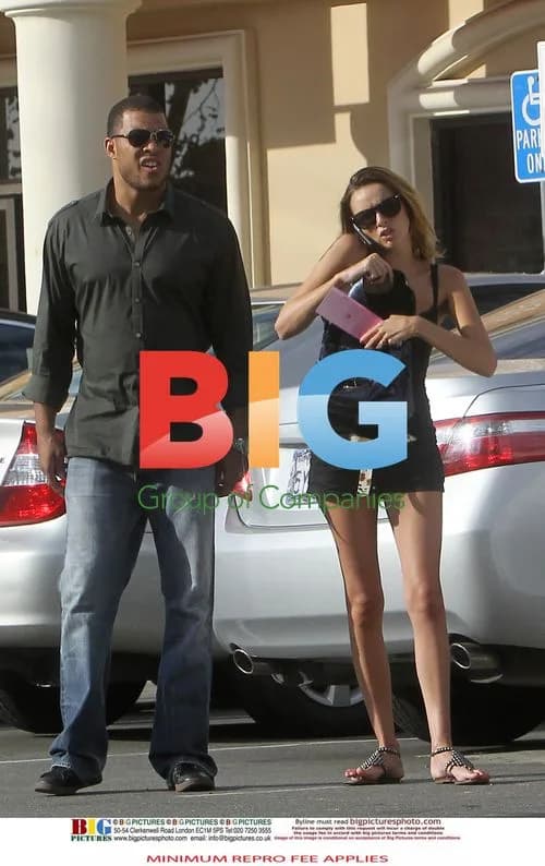 Nadine Coyle and Jason Bell Lunch in LA