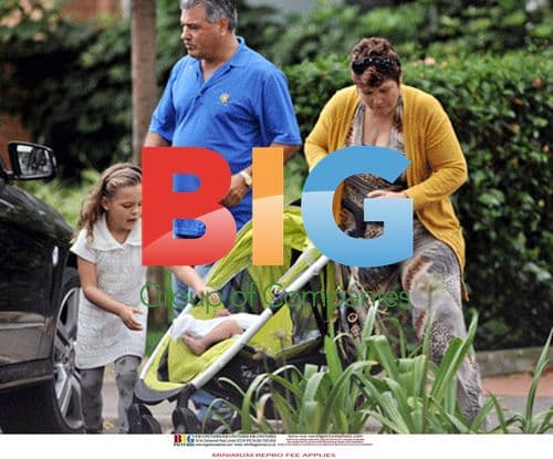 Cristiano Ronaldo's son with grandmother