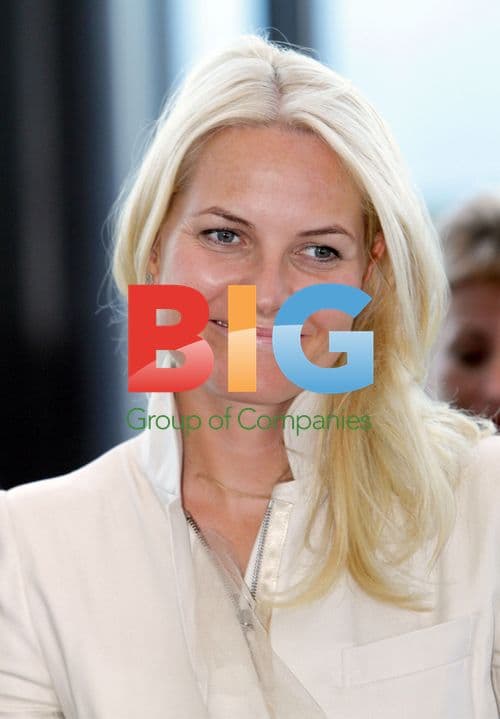 Crown Prince Haakon and Crown Princess Mette-Marit Cycling