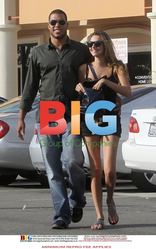 Nadine Coyle and Jason Bell Lunch in LA