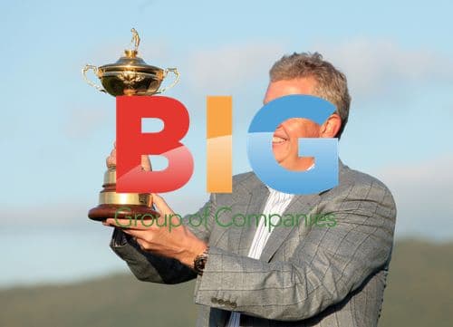 Colin Montgomerie holds Ryder Cup