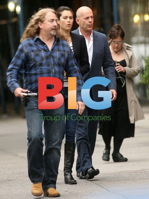 Bruce Willis and Emma Hemming in NYC