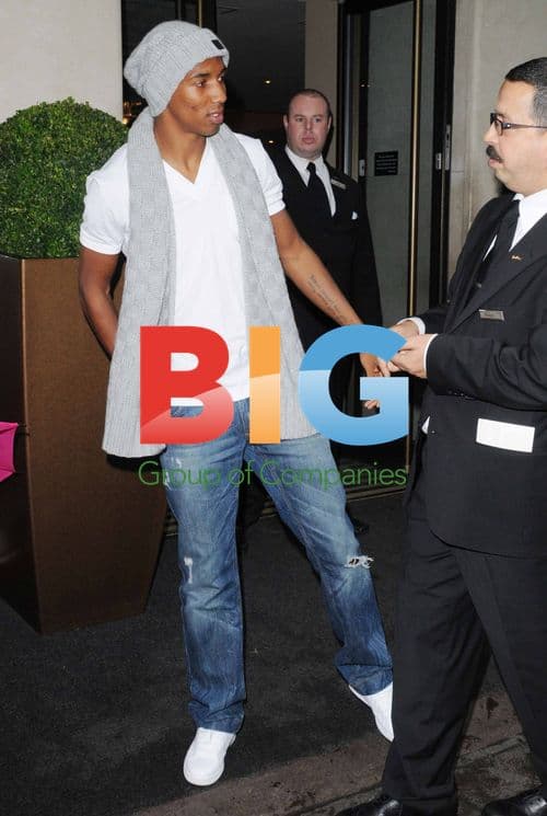 Ashley Young out and about in London