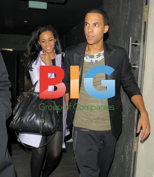 Rochelle Wiseman and Marvin Humes at Chinawhites