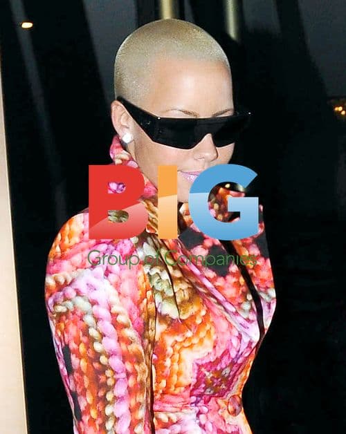 Amber Rose at Mayfair Hotel, London