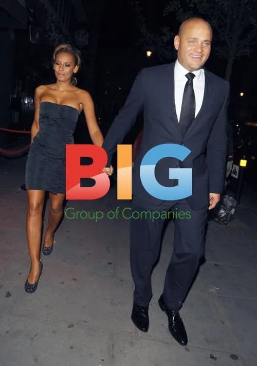 Mel B and Stephen Belefonte Leaving Nightclub