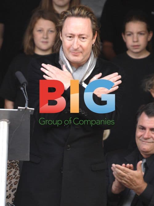 Julian Lennon and Cynthia Lennon Unveil Peace Monument