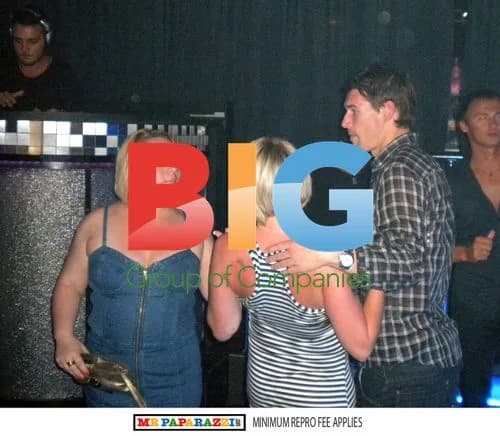 Footballers Joe Hart and Gareth Barry Enjoy Night Out