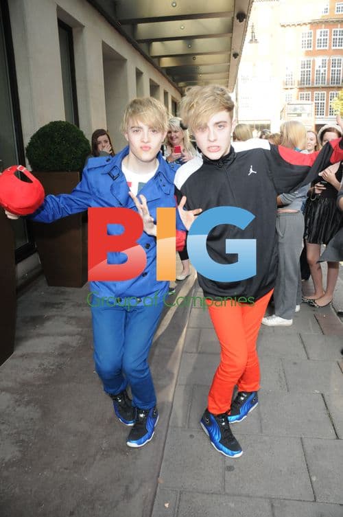 Jedward Out and About in London
