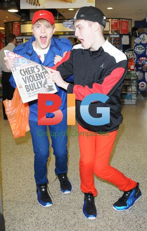 Jedward Out and About in London