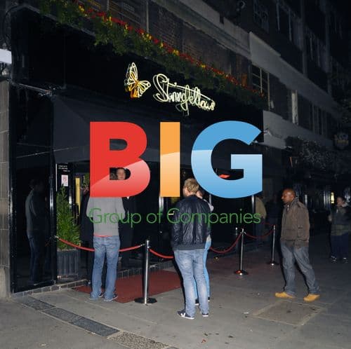 Mel B Jokes with Stephen Belafonte at Stringfellows