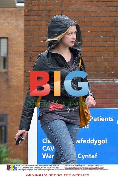 Charlotte Church at Cashpoint in Wales