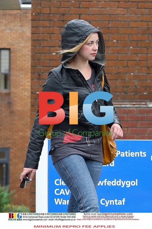Charlotte Church at Cashpoint in Wales