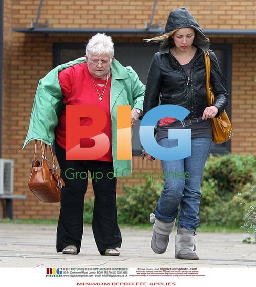 Charlotte Church visits nan at hospital