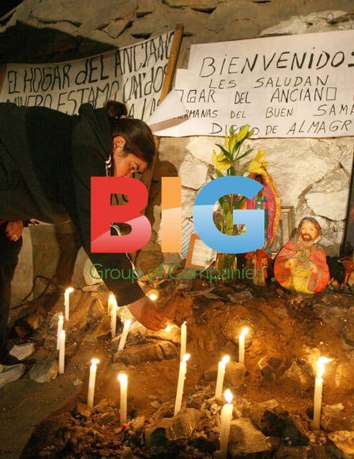 Collapsed gold mine, San Jose, Chile