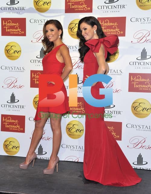 Eva Longoria Parker unveils wax figure in Las Vegas