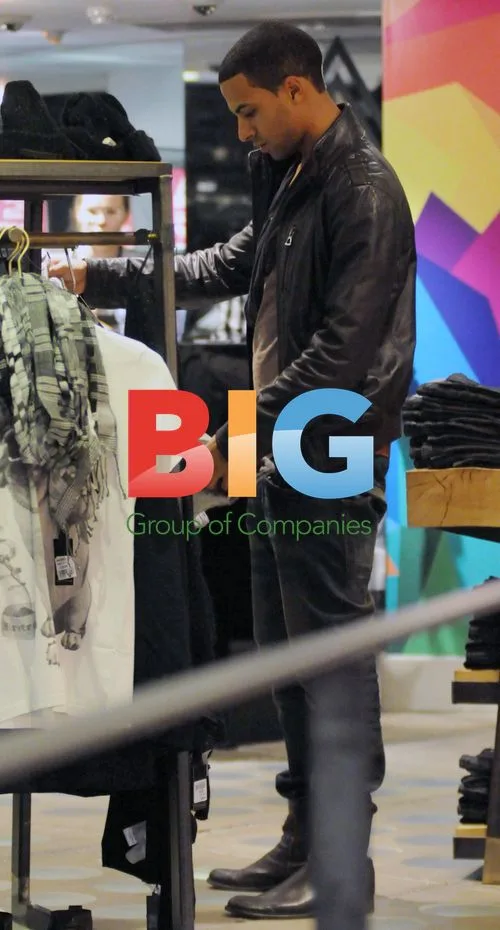 Marvin Humes of JLS Shopping