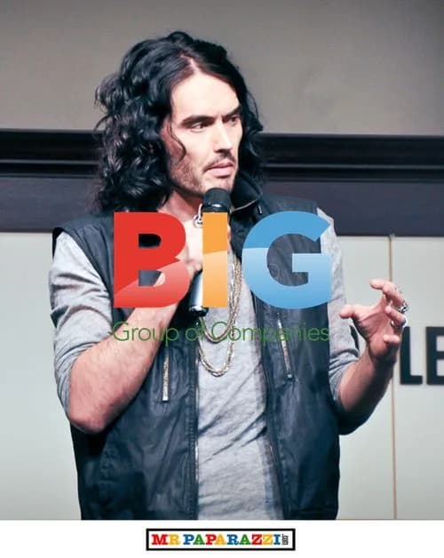 Russell Brand promotes "Booky Wook 2"