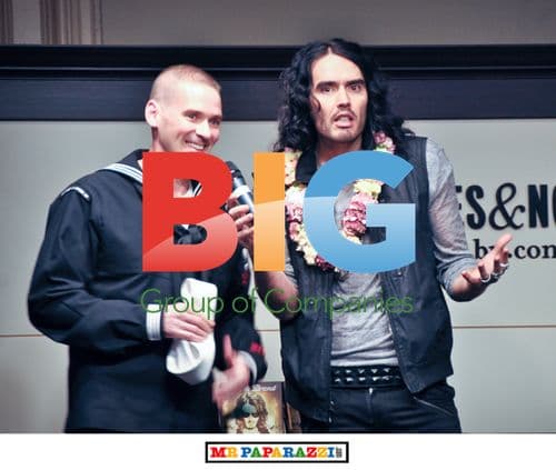 Russell Brand Promotes 'Booky Wook 2'