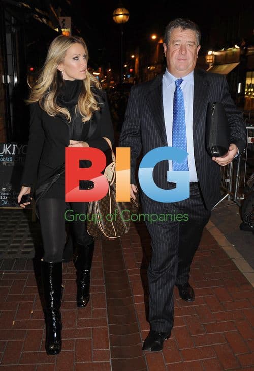 Caprice Bourret Leaving Dublin Restaurant