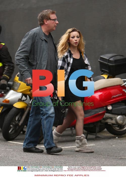 Charlotte Church Takes Break from Photoshoot