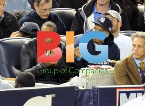 Jay Z at ALCS Game 3 in Bronx