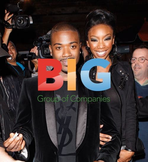 Brandy and Ray J at 'Just Dance 2' Launch