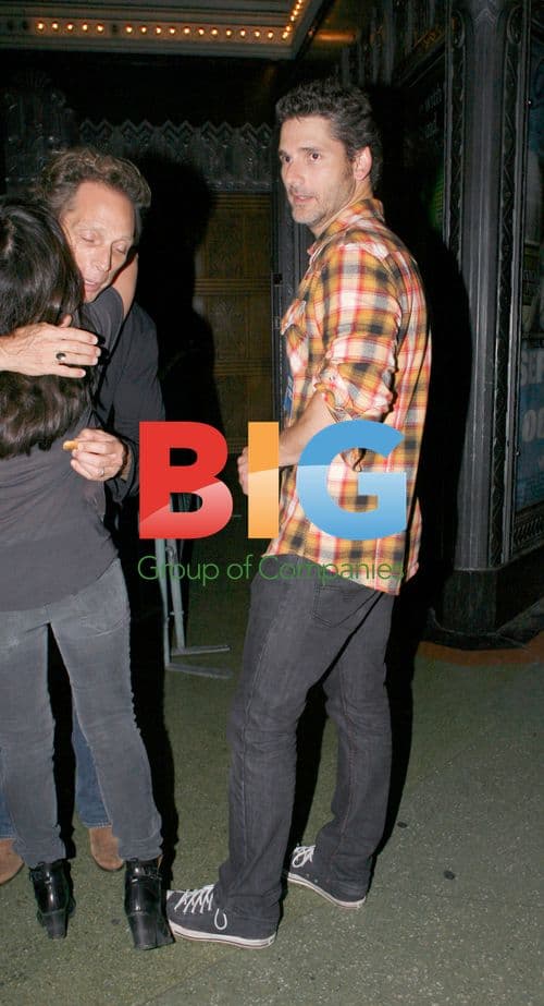 Eric Bana leaving The Wiltern with new date