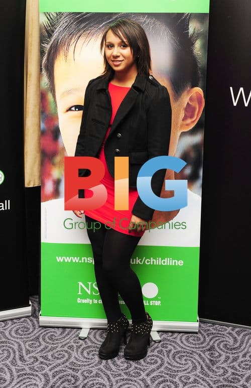 Kim Smith at NSPCC Childline Dinner