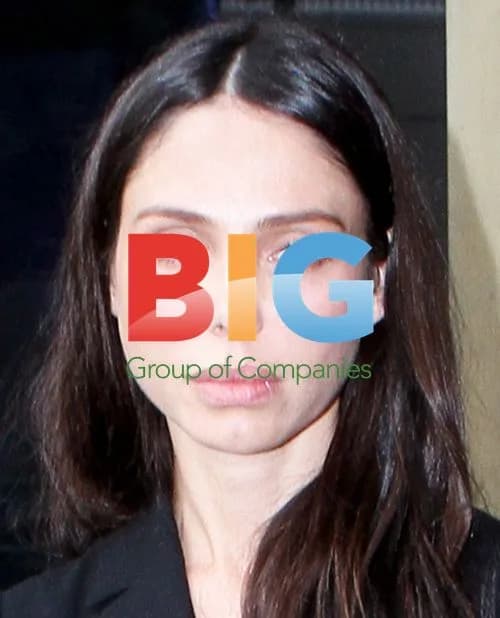 Oksana Grigorieva Outside Court in LA