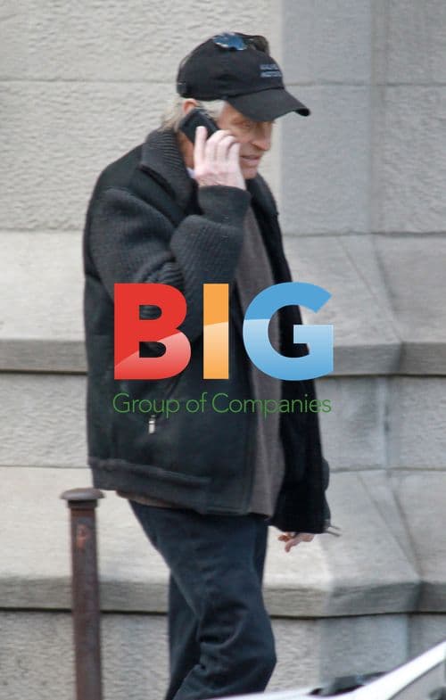 Michael Douglas Leaves NYC Apartment