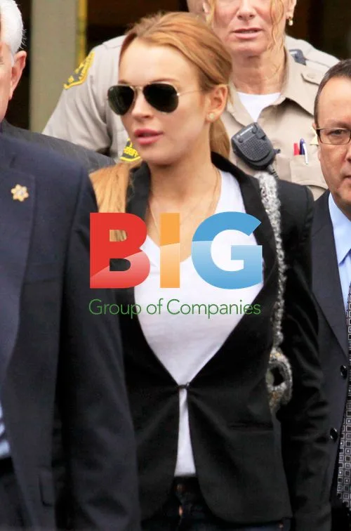 Lindsay Lohan Leaves Courthouse in Beverly Hills