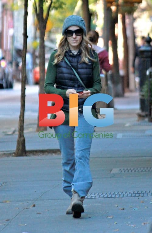 Sarah Jessica Parker with son in NYC