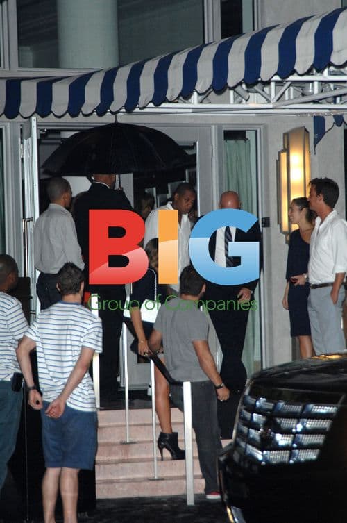 Beyonce and Jay-Z sighting in Miami Beach