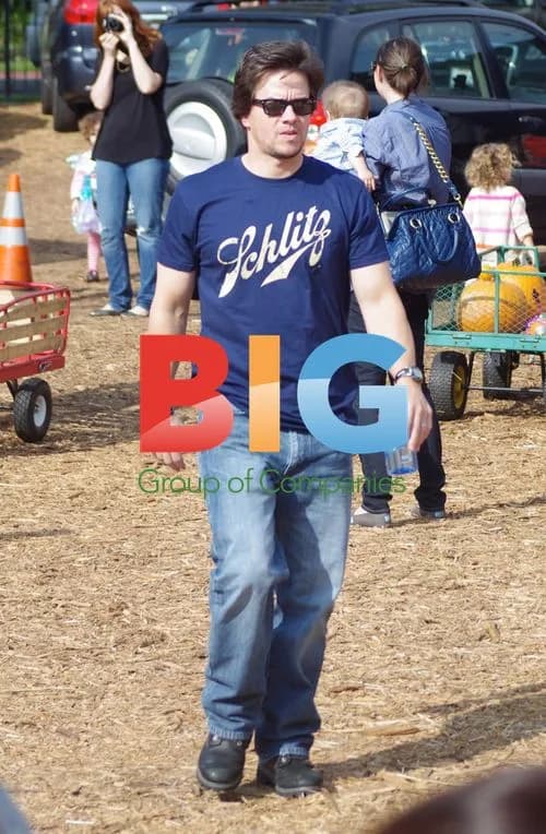 Mark Wahlberg at Pumpkin Patch