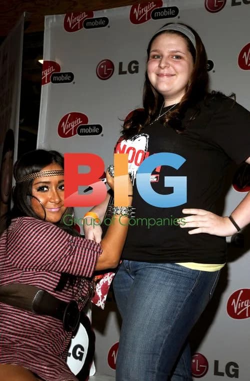 Snooki at Virgin Mobile Event