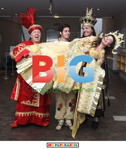 Aladdin cast at Liverpool Empire photocall