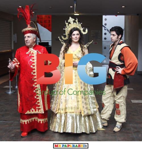 Aladdin Cast at Liverpool Empire Photocall