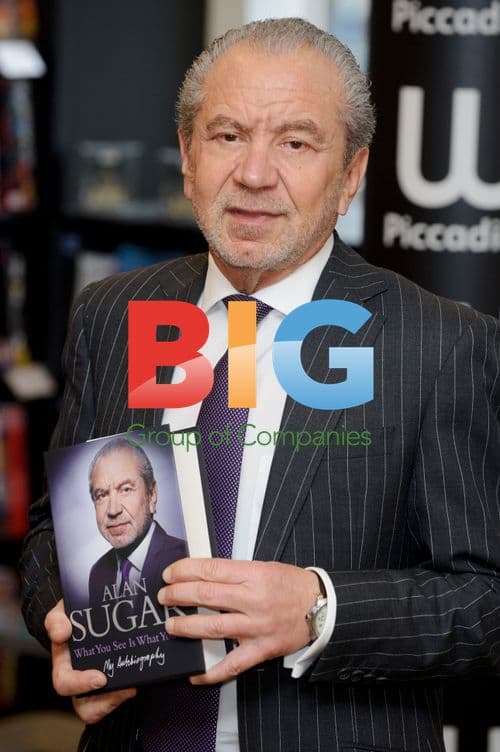 Alan Sugar book signing