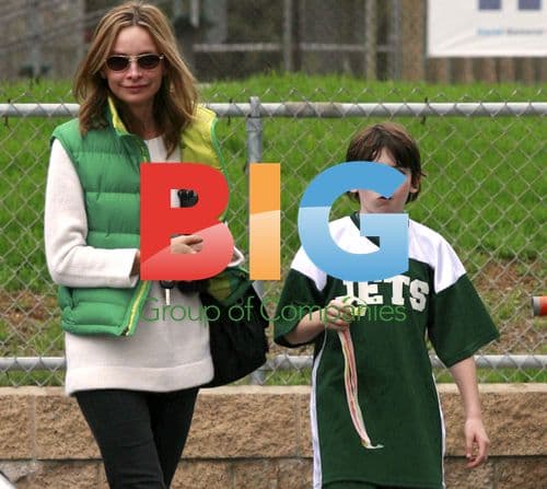 Calista Flockhart and son Liam spotted in LA
