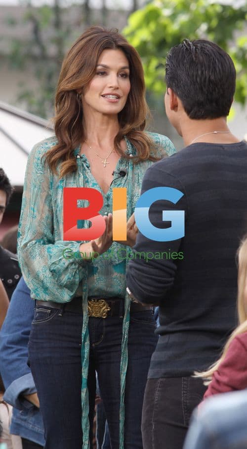 Cindy Crawford at The Grove