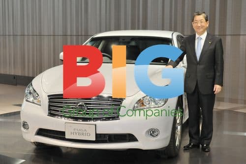 Nissan COO Shiga at Press Conference