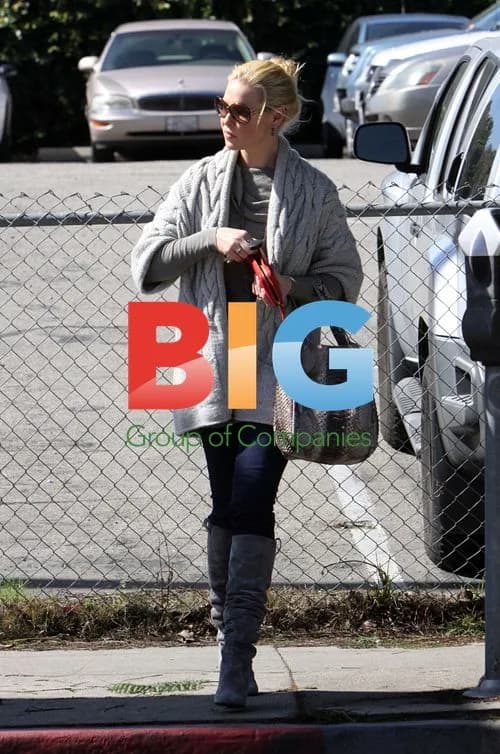 Katherine Heigl Arriving for Lunch