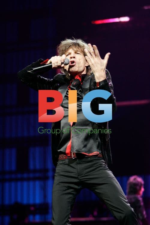 Rolling Stones Performing in Manhattan