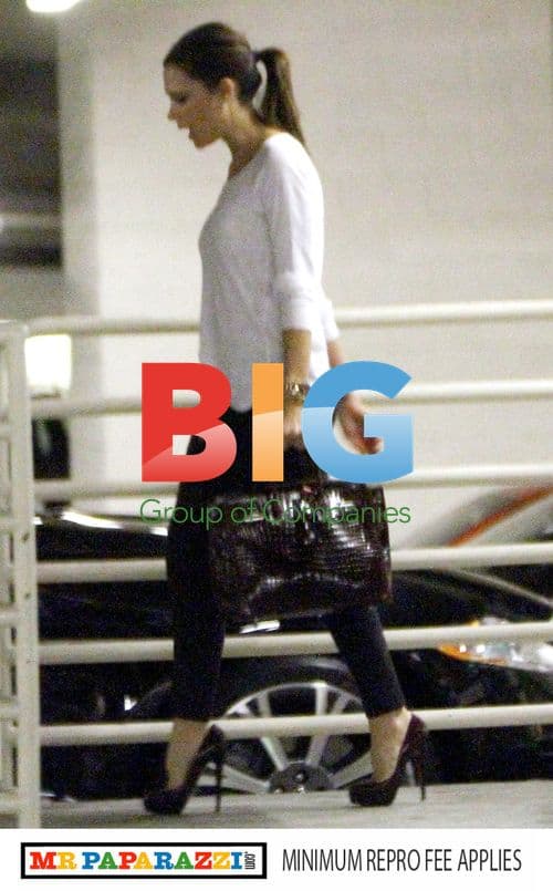 Victoria Beckham Looks Frumpy at Barneys NY