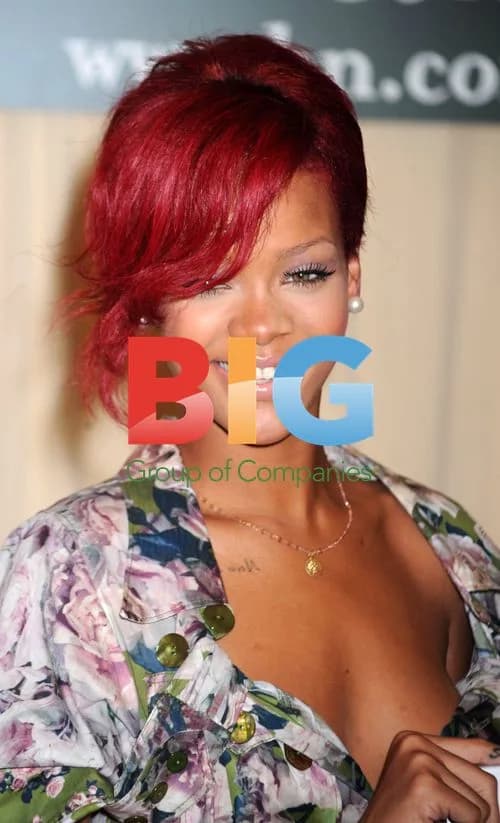 Rihanna Signs Book at Barnes & Noble
