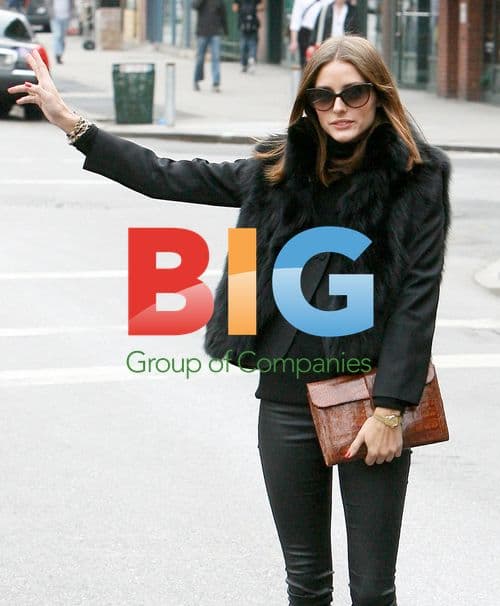 Olivia Palermo Hails Cab in NYC